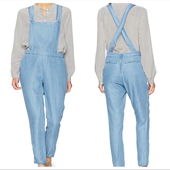 BB Dakota Denim - NWT BB DAKOTA linen blend chambray overalls
